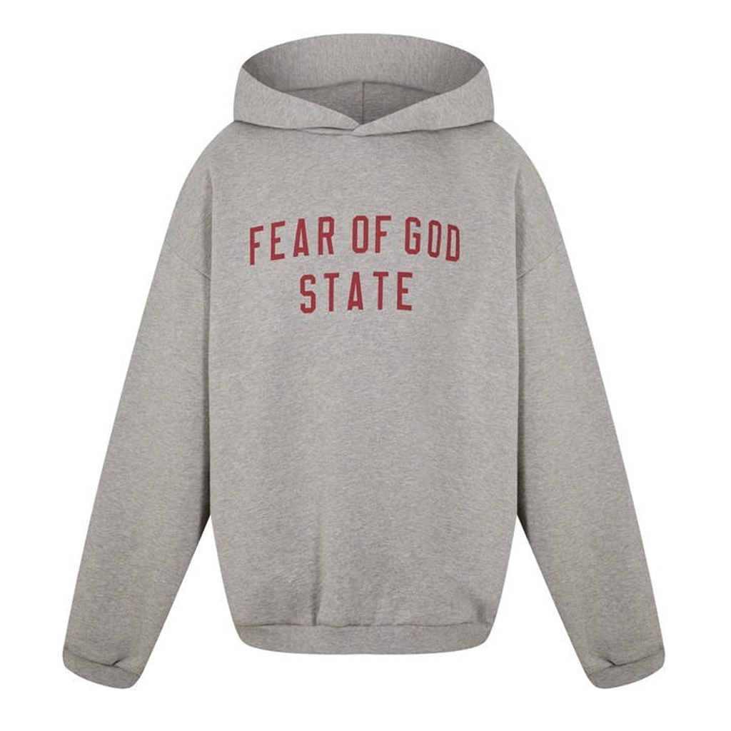 Fear of God Essentials Fleece Hoodie - Grey